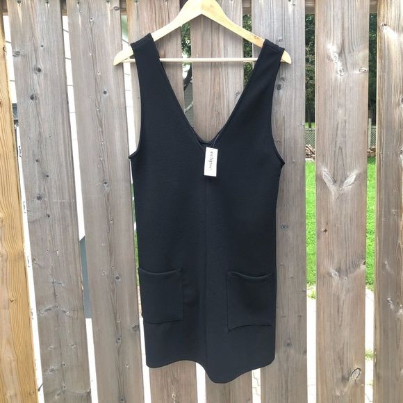 Eclipse NWT, Black Pinafore Dress, Size Small - Picture 6 of 10